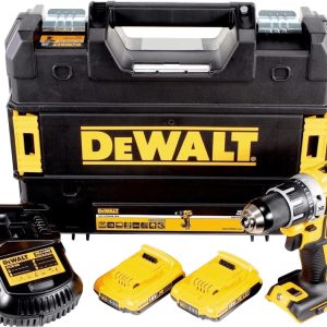 DEWALT  - Akumulatorski vrtalni vijačnik 18 V, 2 x 2,0 Ah XR DCD791D2